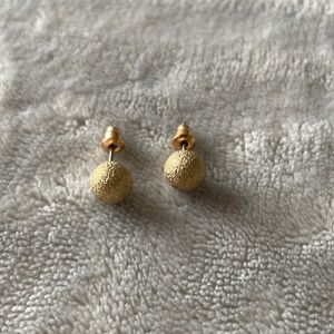 Urban Outfitters Golden Detailed Stud Earrings
